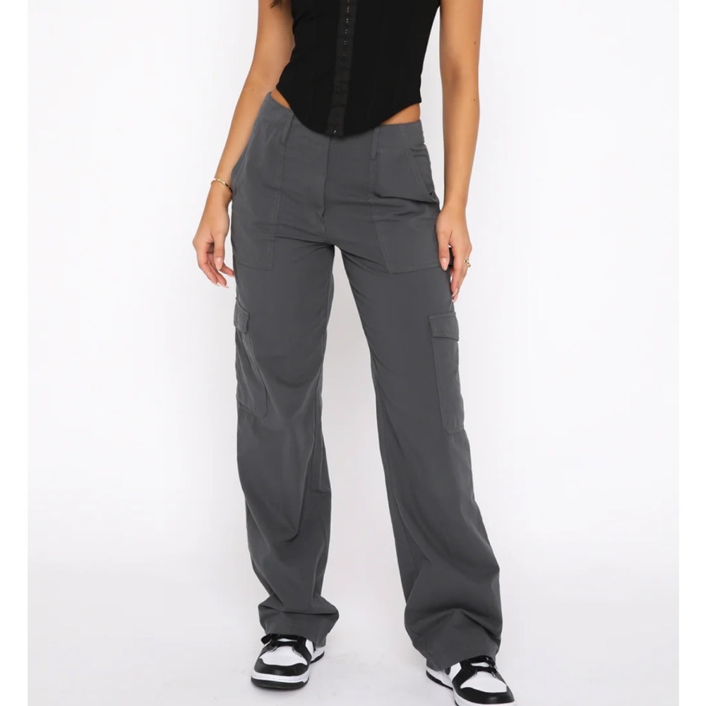 White fox know your worth cargo pants